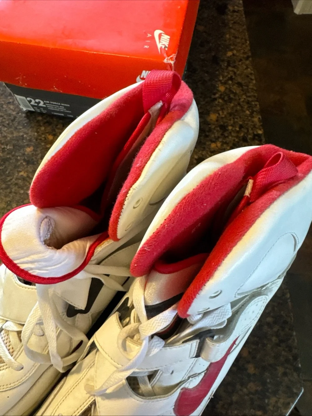 Vintage Nike Air Force High, Size 22